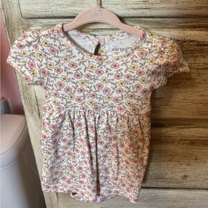 Carter's Pink and Yellow Floral Dress